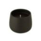 Bougie d'extérieur en béton noir 20,5x16x20,5 cm Bougie d'extérieur en béton noir 20,5x16x20,5 cm