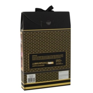 Velas perfumadas de cera preta e multicolorida, 6 x 40,5 x 26,5 cm