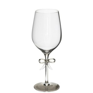 Bicchiere da vino in vetro trasparente 9,3x24,5 cm