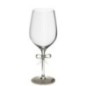 Copo de vinho de vidro transparente, 9,3 x 24,5 cm Copo de vinho de vidro transparente, 9,3 x 24,5 cm
