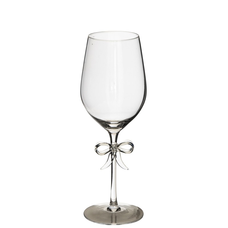 Copo de vinho de vidro transparente, 8,3 x 23,5 cm Copo de vinho de vidro transparente, 8,3 x 23,5 cm