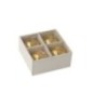 Bolas de Natal de vidro amarelo, 7x7 cm Bolas de Natal de vidro amarelo, 7x7 cm