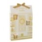 Velas perfumadas de cera dorada y blanca, 12 x 7 cm Velas perfumadas de cera dorada y blanca, 12 x 7 cm