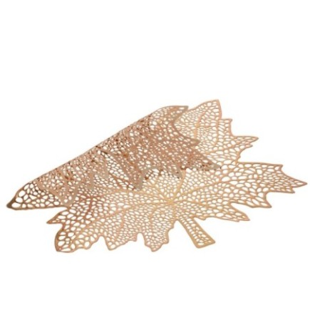 Tovaglietta in plastica rosa chiaro 43x43 cm