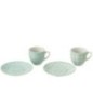 Set di 6 tazze in ceramica blu, 5,1x3x5,5 cm Set di 6 tazze in ceramica blu, 5,1x3x5,5 cm