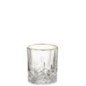 Vaso de cristal dorado y transparente, de 8 x 9,5 x 8 cm Vaso de cristal dorado y transparente, de 8 x 9,5 x 8 cm