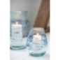Vaso de vidro azul 29x29x35,5 cm Vaso de vidro azul 29x29x35,5 cm