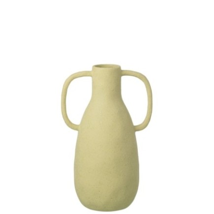 Vaso in gres verde menta 15x15x33,5 cm
