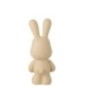 Conejo de poliresina beige, 20,5 x 17,5 x 49 cm Conejo de poliresina beige, 20,5 x 17,5 x 49 cm