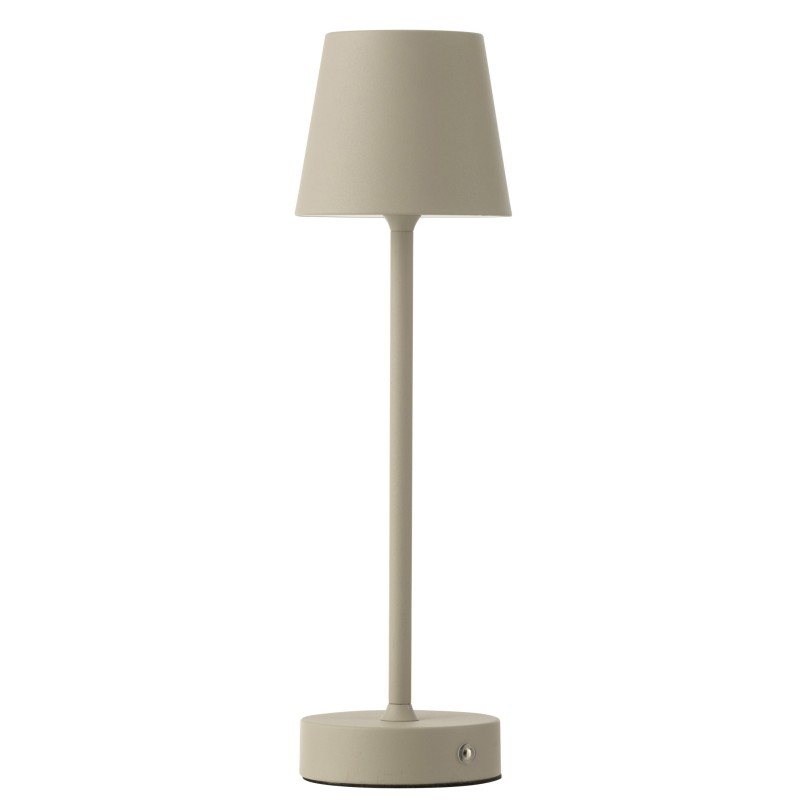 Lampe de table en métal taupe 37x11,5x11,5 cm Lampe de table en métal taupe 37x11,5x11,5 cm