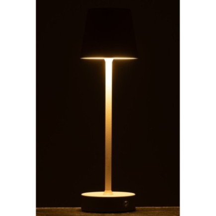 Lampe de table en métal taupe 37x11,5x11,5 cm