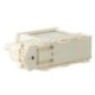Boule à neige en plastique blanc 19x8,5x26 cm Boule à neige en plastique blanc 19x8,5x26 cm