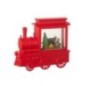Palla di neve in plastica rossa 19x8,5x26 cm Palla di neve in plastica rossa 19x8,5x26 cm
