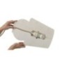 Lampada in carta grezza 27x27x38 cm Lampada in carta grezza 27x27x38 cm