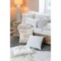 Coussin en coton blanc 30x15x45 cm Coussin en coton blanc 30x15x45 cm