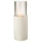 Columna de magnesio gris de 23 x 23 x 65 cm Columna de magnesio gris de 23 x 23 x 65 cm