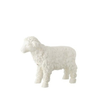 Mouton en Mgo beige 49x39x22 cm