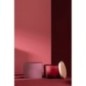 Candela in cera rossa 11,5x10x11,5 cm Candela in cera rossa 11,5x10x11,5 cm
