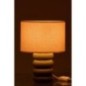 Lampe de table en lin vert 31x22x22 cm Lampe de table en lin vert 31x22x22 cm