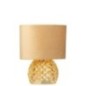 Lampe de table en verre dorée 17,2x23x17,2 cm Lampe de table en verre dorée 17,2x23x17,2 cm