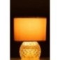 Lampe de table en verre dorée 17,2x23x17,2 cm Lampe de table en verre dorée 17,2x23x17,2 cm