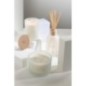 Difusor com palhetas em vidro branco, 7,5 x 7,5 x 27,5 cm Difusor com palhetas em vidro branco, 7,5 x 7,5 x 27,5 cm