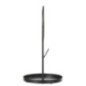 Espelho de mesa em ferro preto, 23 x 43 x 23 cm Espelho de mesa em ferro preto, 23 x 43 x 23 cm