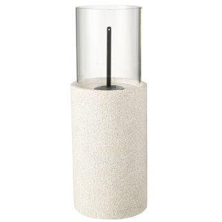 Colonna in magnesio grigio 23x23x65 cm