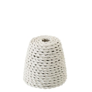 Rama de algas marinas blancas 40x27x14 cm