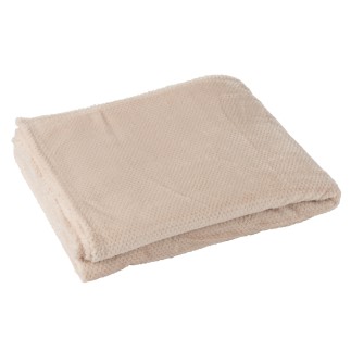 Coperta in poliestere rosa, 170 x 130 cm