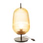 Lampe en verre jaune 45x45x22 cm Lampe en verre jaune 45x45x22 cm