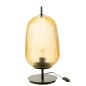Lampe en verre jaune 45x45x22 cm Lampe en verre jaune 45x45x22 cm