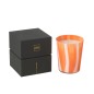 Bougie parfumée 68h dans verre orange 15x15x17 cm Bougie parfumée 68h dans verre orange 15x15x17 cm
