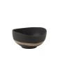 Bol en céramique noir 15.6x15.6x7.9 cm Bol en céramique noir 15.6x15.6x7.9 cm