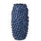 Vase en céramique bleu 24x18x48 cm Vase en céramique bleu 24x18x48 cm