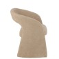 Fauteuil en textile beige 66x65x86cm Fauteuil en textile beige 66x65x86cm