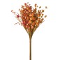 Bouquet de fleurs en papier bordeaux et rouge 35x35x90 cm Bouquet de fleurs en papier bordeaux et rouge 35x35x90 cm