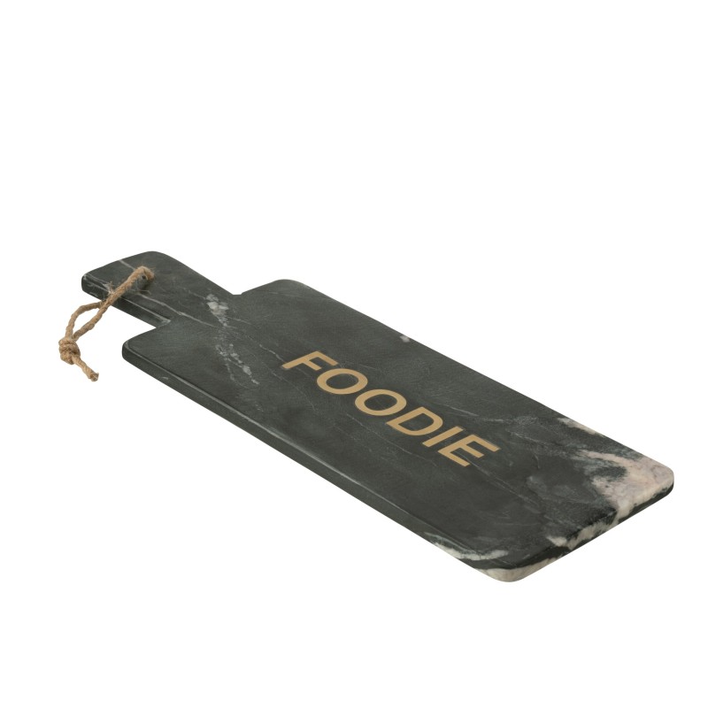 Planche à fromage rectangulaire en marbre noir et or 48x16,5x1,5 cm Planche à fromage rectangulaire en marbre noir et or 48x16,5x1,5 cm