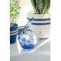 Presse-papier poisson en verre bleu 14x12.3x15 cm Presse-papier poisson en verre bleu 14x12.3x15 cm