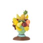 Cache-pot femme en polyrésine multicouleur 23x21x36.5 cm