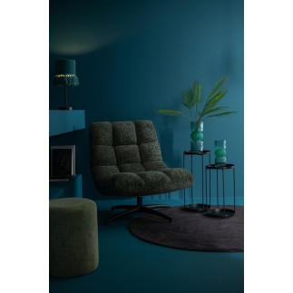 Table d'appoint en fer noir 27x27x57,5 cm