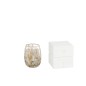 Bougie parfumée 90H dans pot en verre multicouleur 10x10x13.75 cm Bougie parfumée 90H dans pot en verre multicouleur 10x10x13.75 cm