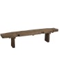 Panca grezza riciclata in legno marrone 190x38x46 cm
Panca grezza riciclata in legno marrone 190x38x46 cm