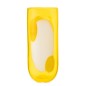 Vaso in vetro trasparente giallo 16x12x37,5 cm Vaso in vetro trasparente giallo 16x12x37,5 cm