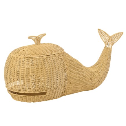 Panier baleine en pvc neige 90x31.5x46 cm