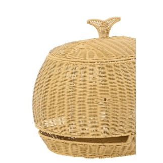 Panier baleine en pvc neige 90x31.5x46 cm