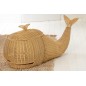Panier baleine en pvc neige 90x31.5x46 cm Panier baleine en pvc neige 90x31.5x46 cm