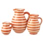 Caraffa in ceramica arancione 20x20x26 cm Caraffa in ceramica arancione 20x20x26 cm