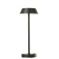 Lampe de table en métal noir 12x31,5x12 cm Lampe de table en métal noir 12x31,5x12 cm
