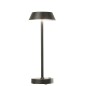 Candeeiro de mesa em metal preto, 12 x 31,5 x 12 cm Candeeiro de mesa em metal preto, 12 x 31,5 x 12 cm